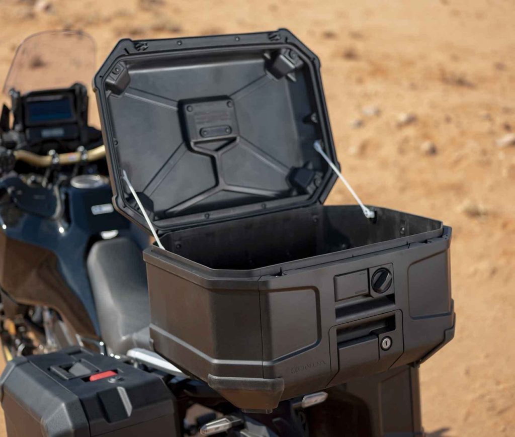TopCase Kunststoff 58 Liter AfricaTwin ab Bj. 22, AdventureSports ab Bj. 20