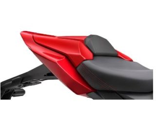 Sozius-Abdeckung rot ab BJ. 24