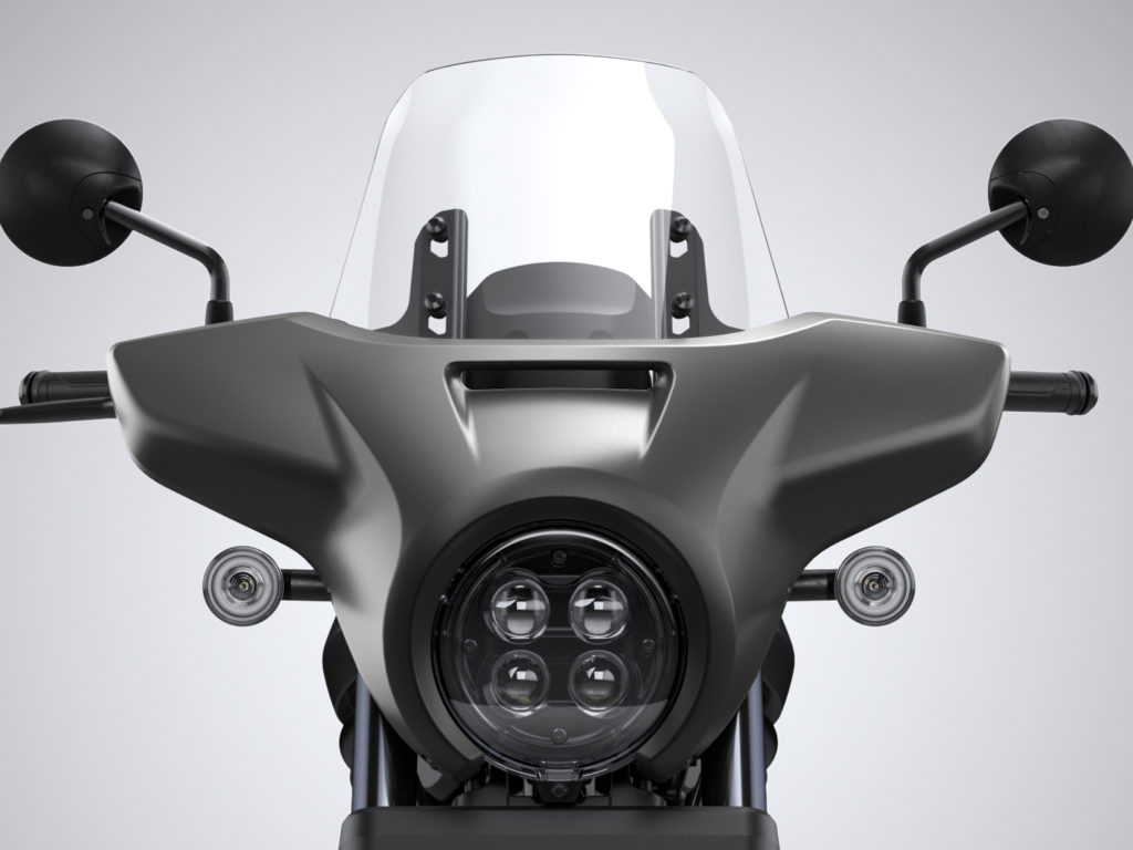 Honda Scheinwerferverkleidung inkl. Halterung Rebel 1100 ab BJ 21