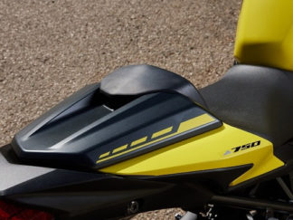 Sozius Abdeckung schwarz-gelb