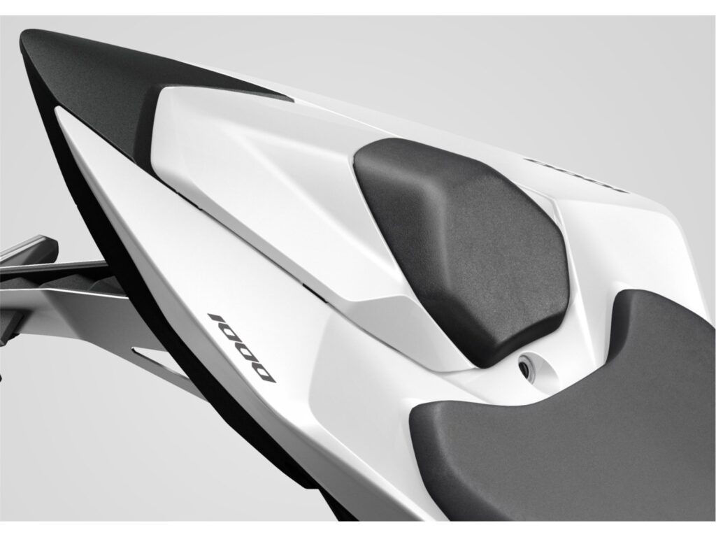 Soziusabdeckung weiß CB1000 Hornet